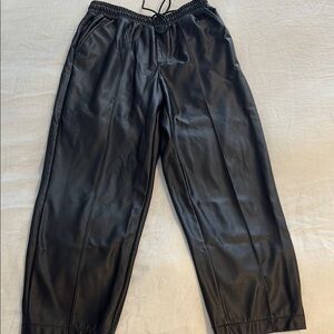 Calia Black Joggers with Elastic Waistband size 2